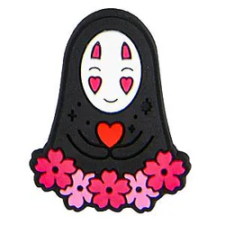 Ghibli Crocs Charms – No Face Flower PVC Crocs Charm