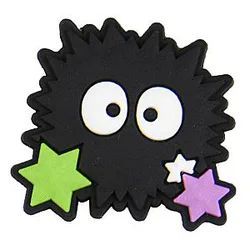 Ghibli Crocs Charms – Susuwatari Cute PVC Crocs Charm