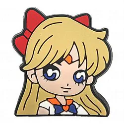 Sailor Moon Crocs Charm - Sailor Venus Logo PVC Crocs Charm