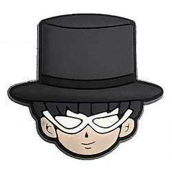 Sailor Moon Crocs Charm - Tuxedo Mask PVC Crocs Charm