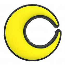 Sailor Moon Crocs Charm - Moon Logo PVC Crocs Charm
