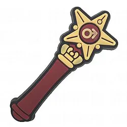 Sailor Moon Crocs Charm - Sailor Pluto Stick PVC Crocs Charm