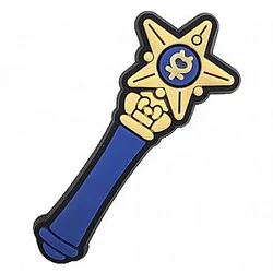 Sailor Moon Crocs Charm - Sailor Mercury Stick PVC Crocs Charm