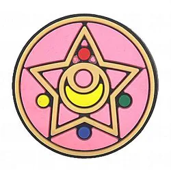 Sailor Moon Crocs Charm - Sailor Moon Logo PVC Crocs Charm