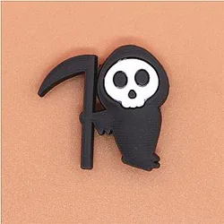 Ghibli Crocs Charms – Ghost Accessories PVC Crocs Charm