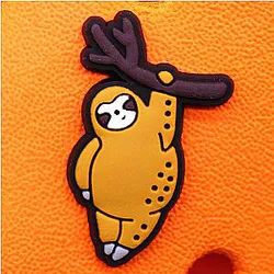 Ghibli Crocs Charms – Sloth Orange Accessories PVC Crocs Charm