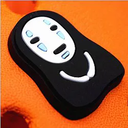 Ghibli Crocs Charms – No Face Blue Accessories PVC Crocs Charm