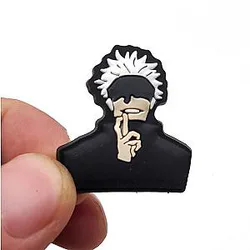 Jujutsu Kaisen Crocs Charms – Gojo Satoru Anime PVC Crocs Charm