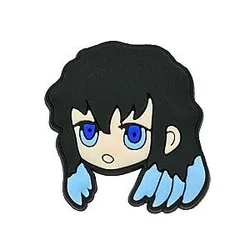 Demon Slayer Crocs Charms – Inosuke Hashibira Cute Face Accessories PVC Crocs Charm