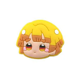 Demon Slayer Crocs Charms – Agatsuma Zenitsu Cute PVC Crocs Charm