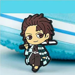 Demon Slayer Crocs Charms – Kamado Tanjiro Anime Accessories PVC Crocs Charm