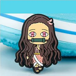 Demon Slayer Crocs Charms – Kamado Nezuko Accessories PVC Crocs Charm