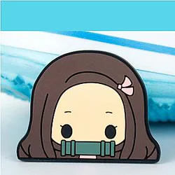 Demon Slayer Crocs Charms – Kamado Nezuko Cute Face PVC Crocs Charm
