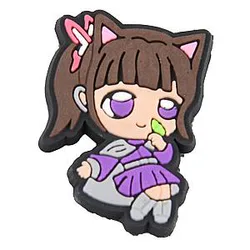 Demon Slayer Crocs Charms – Shinobu Kocho Accessories PVC Crocs Charm