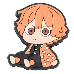 Demon Slayer Crocs Charms – Agatsuma Zenitsu Cute Accessories PVC Crocs Charm