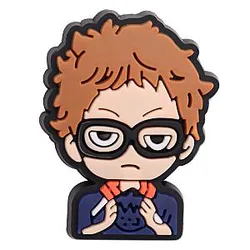 Haikyuu Crocs Charms – Tsukishima Kei Accessories PVC Crocs Charm
