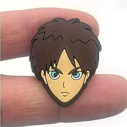 Attack on Titan Crocs Charms – Eren Jaeger Accessories PVC Crocs Charm