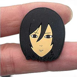 Attack on Titan Crocs Charms – Mikasa Accessories PVC Crocs Charm