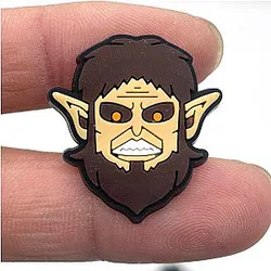Attack on Titan Crocs Charms – Durable Accessories PVC Crocs Charm