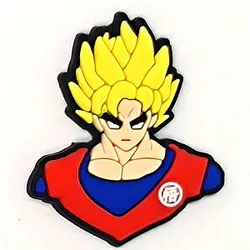 Dragon Ball Crocs Charms – Son Goku Super Saiyan PVC Crocs Charm