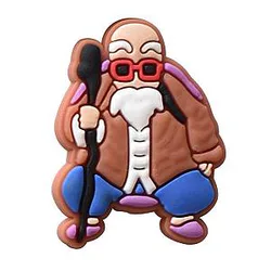 Dragon Ball Crocs Charms –  Master Roshi Brown Accessories PVC Crocs Charm
