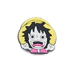 One Piece Crocs Charms – Smile Luffy Boy Accessories PVC Crocs Charm