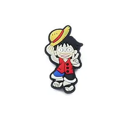 One Piece Crocs Charms – Luffy Funny PVC Crocs Charm