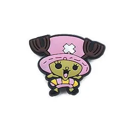 One Piece Crocs Charms – Tony Tony Chopper Pink PVC Crocs Charm
