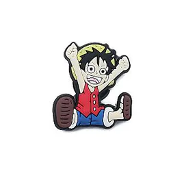 One Piece Crocs Charms – Luffy Jumping PVC Crocs Charm