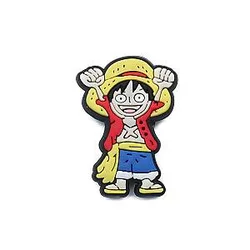 One Piece Crocs Charms – Luffy Cute PVC Crocs Charm