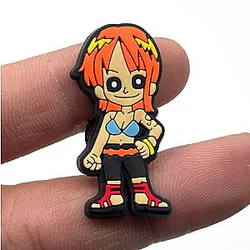 One Piece Crocs Charms – Nami Cute Accessories PVC Crocs Charm