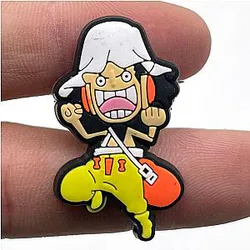 One Piece Crocs Charms – Usopp Cute Accessories PVC Crocs Charm