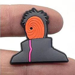 Naruto Crocs Charms – Uchiha Obito Anime PVC Crocs Charm