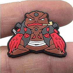 Naruto Crocs Charms – Gamabunta Accessories Shoe PVC Crocs Charm