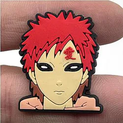 Naruto Crocs Charms – Gaara of the Desert PVC Crocs Charm