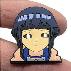 Naruto Crocs Charms – Hyuga Hinata Anime PVC Crocs Charm