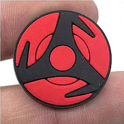 Naruto Crocs Charms – Obito Sharingan PVC Crocs Charm