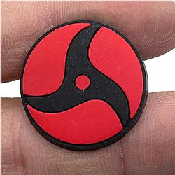 Naruto Crocs Charms – Itachi Sharingan PVC Crocs Charm