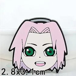 Naruto Crocs Charms – Sakura Cute Accessories Shoe PVC Crocs Charm