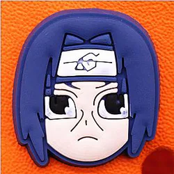 Naruto Crocs Charms – Uchiha Sasuke Accessories PVC Crocs Charm