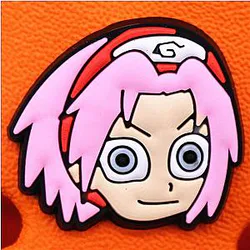Naruto Crocs Charms – Haruno Sakura Accessories PVC Crocs Charm