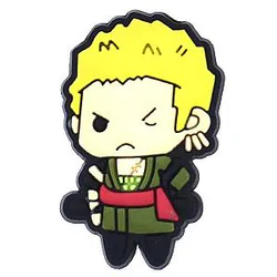 One Piece Charms – One Piece Zoro Character PVC Crocs Charms
