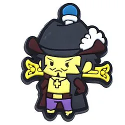 One Piece Charms – One Piece Mihawk Character PVC Crocs Charms