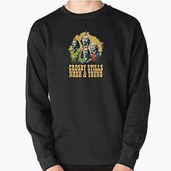 Crosby Stills Nash & Young  Pullover Sweatshirt