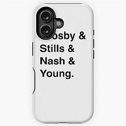 Crosby, Stills, Nash & Young - Band T-Shirt iPhone Tough Case