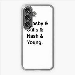 Crosby, Stills, Nash & Young - Band T-Shirt Samsung Galaxy Soft Case