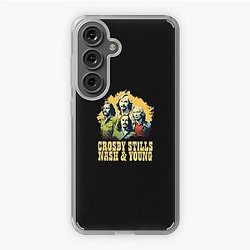 Crosby Stills Nash & Young Samsung Galaxy caso macio