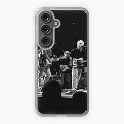 Crosby, Stills and Nash - BW Photograph Samsung Galaxy Soft Case
