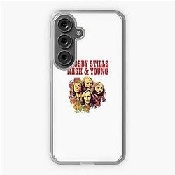 Crosby Stills Nash & Young Samsung Galaxy caso macio