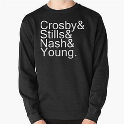 Presente engraçado para crosby ainda Nash e jovem Vintage Photograp Pullover camisola
